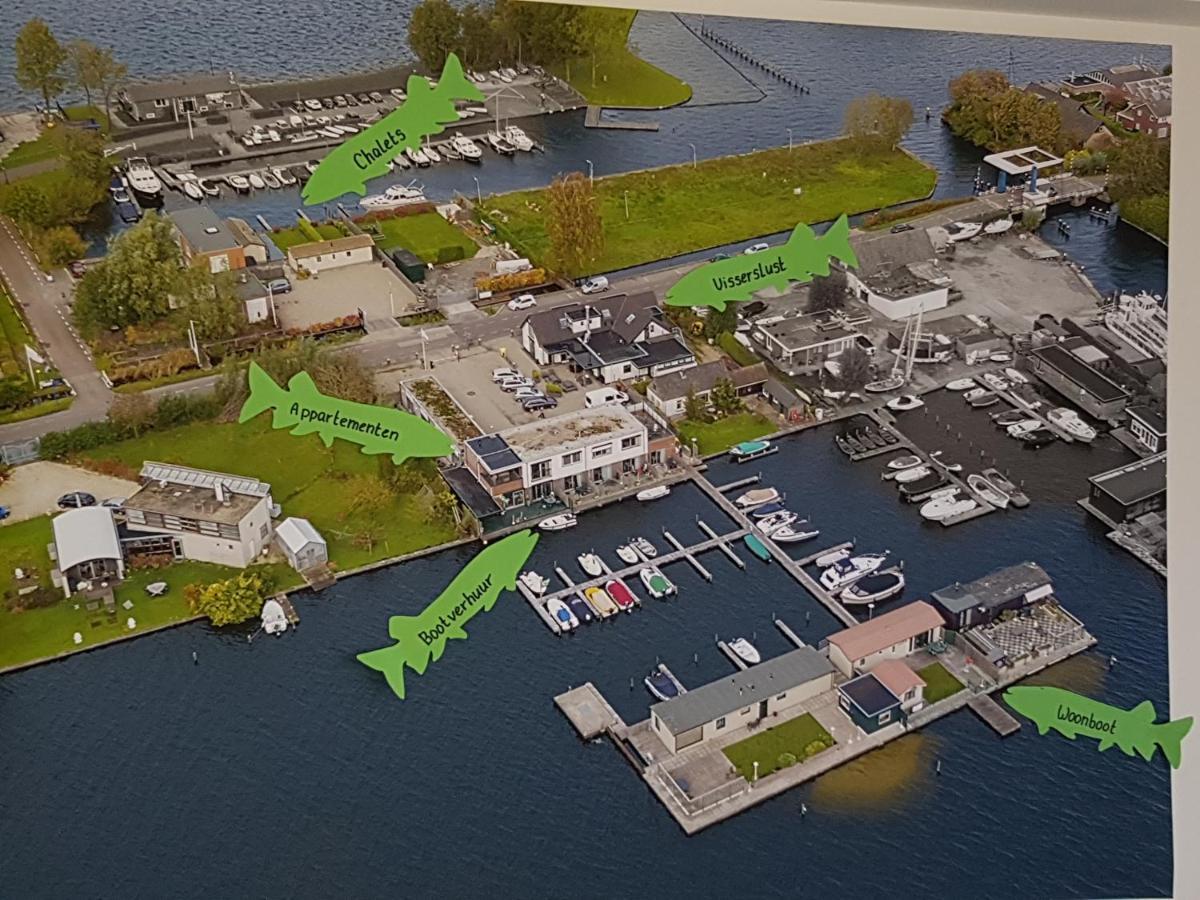 Visserslust - Woonboten & Appartementen Vinkeveen Eksteriør billede